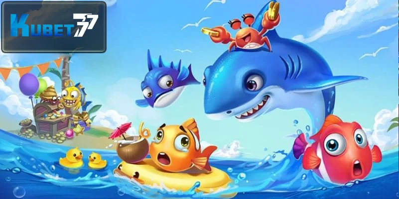 Bắn cá Kubet77, sảnh game săn kho báu đại dương vui nhộn