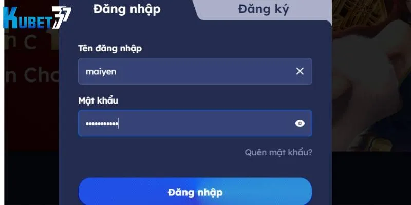 Quy trình đăng nhập vào tài khoản cá cược cực đơn giản